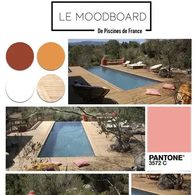 moodboard piscines de france